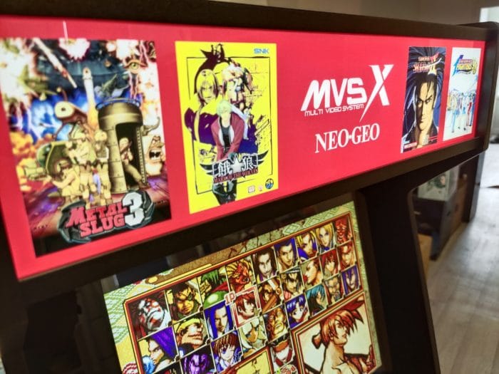 SNK MVSX Arcade Automat beleuchtete Marquee