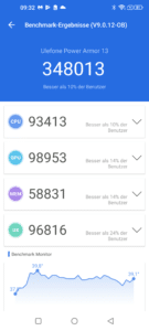 Ulefone Power Armor 13  Screenshots Benchmark