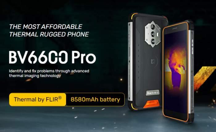 Blackview BV6600 Pro Werbebanner