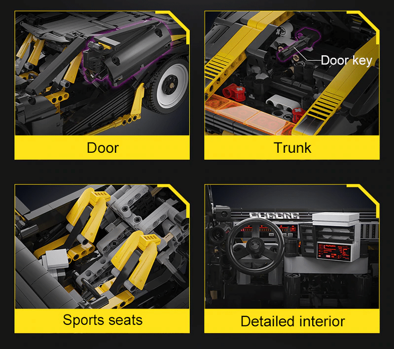 CaDA Cyber Turbo-V | C63001W viele liebevolle Detials