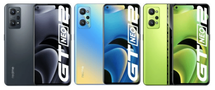 realme GT Neo 2 alle Farbvarianten