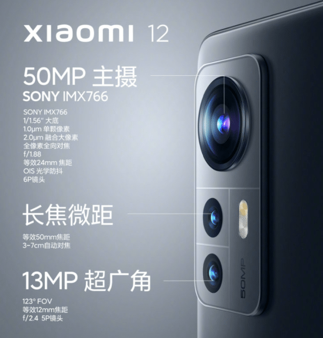 Xiaomi 12 & 12 Pro Kamera