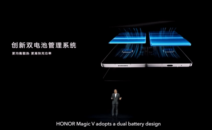 Honor Magic V Dual Akku & 66 W schnellladen