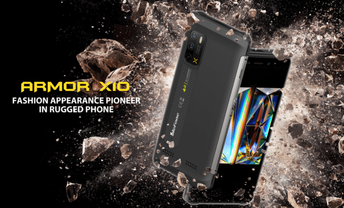 Ulefone Armor X10 Outdoor Handy Front- & Rückseite