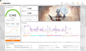 ASUS ZenBook 13 OLED UX325EA Test  3D Mark Ergebnis