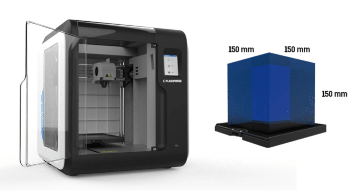 Flashforge Adventurer 3 Abmessungen Druckfläche