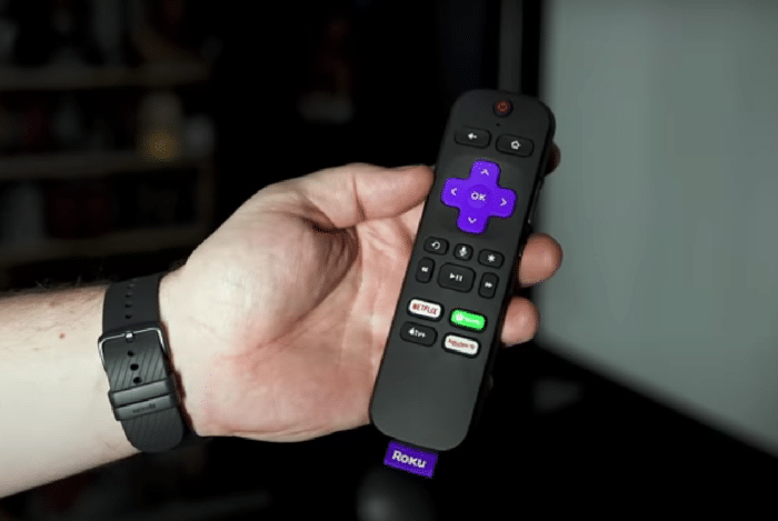 Roku Streaming Stick 4K Fernbedienung Frontansicht