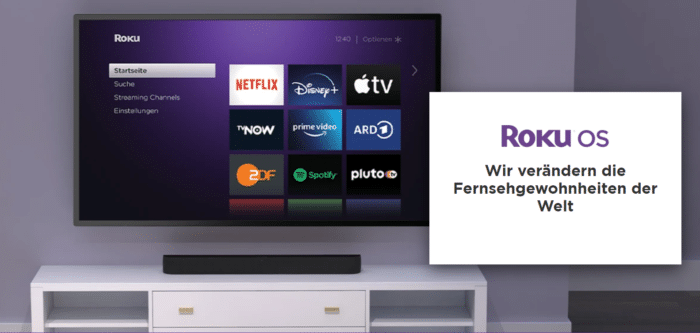 Roku Streaming Stick 4K Betriebssystem 