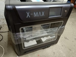 QIDI X Max 3D Drucker Aufbau im Karton