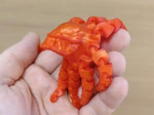 Flashforge Adventurer 3 Testdruck Octo-alien