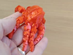 Flashforge Adventurer 3 Testdruck Octo-alien