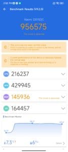 Xiaomi 12 Pro Screenshoot Antutu Benchmark