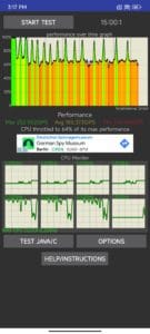 Xiaomi 12 Pro Screenshoot CPU Stress Test