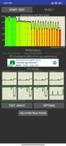 Xiaomi 12 Pro Screenshoot CPU Stress Test