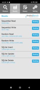 Xiaomi Redmi Note 11 Screenshots Lese- & Schreibraten