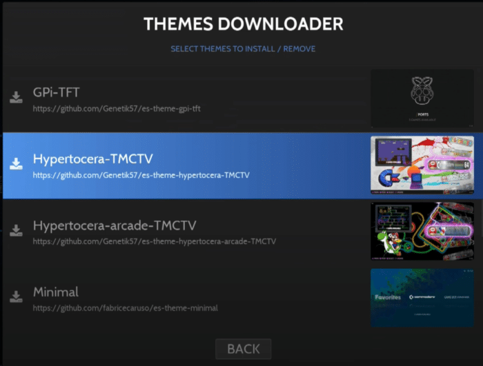 Batocera Themes Downloaden