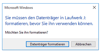 Batocera Flashen Windows popup
