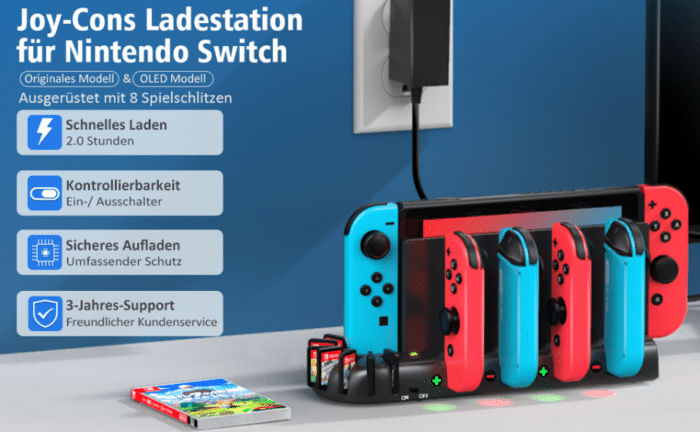 KDD Switch Controller Ladestation
