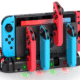 Switch Controller Ladestation ab 10,19€ – Die Lösung für große Spieleabende? (bis zu 4 Controller gleichzeitig laden, Platz für 8 Spiele)