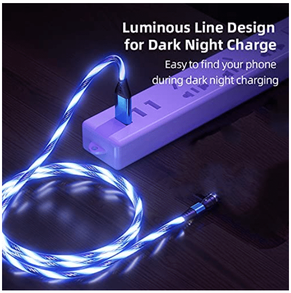 2 in 1 LED Magnetisches Ladekabel
