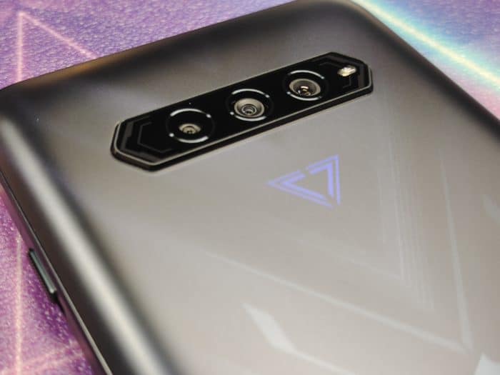 Xiaomi Black Shark 4 Pro Kamera Setup auf der Rückseite