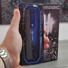 Nubia Redmagic 7 Rückseite und Verpackung