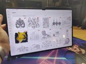 Samsung Galaxy Tab S8 Ultra Zeichnen und Vorlagen