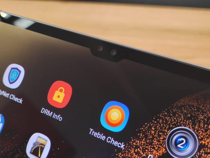 Samsung Galaxy Tab S8 Ultra Notch mit Doppel Frontkamera