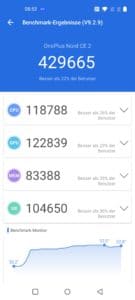 OnePlus Nord CE 2 Screenshot Antutu Benchmark