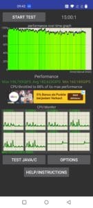 OnePlus Nord CE 2 Screenshot CPU Stress Test