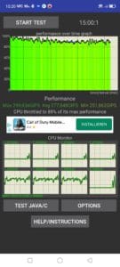 Nubia Redmagic 7 Screenshot  CPU Stress Test