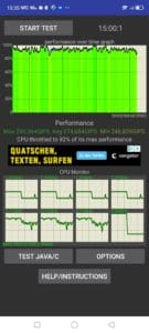 Nubia Redmagic 7 Screenshot  CPU Stress Test