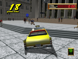 Powkiddy RGB10 Max  Dreamcast Crasy taxi