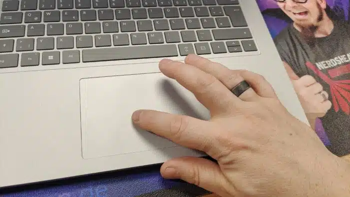 Microsoft Surface Laptop Studio Trackpad mit Vibration