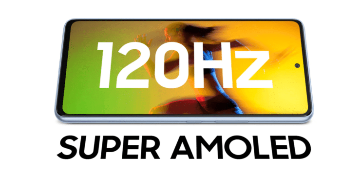 SAMSUNG Galaxy A53 5G 120Hz AMOLED Display