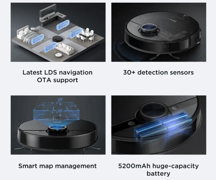 Midea S8+ 4 in 1 Saug- und Wischroboter