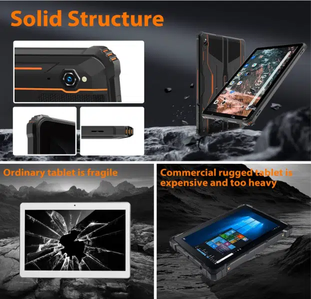 Outdoor Tablet OUKITEL RT1 Robustes Design