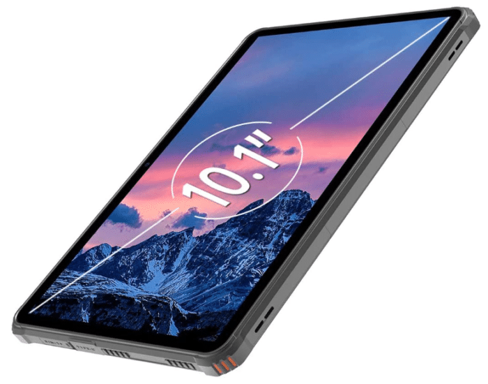 Outdoor Tablet OUKITEL RT1 Displaygröße