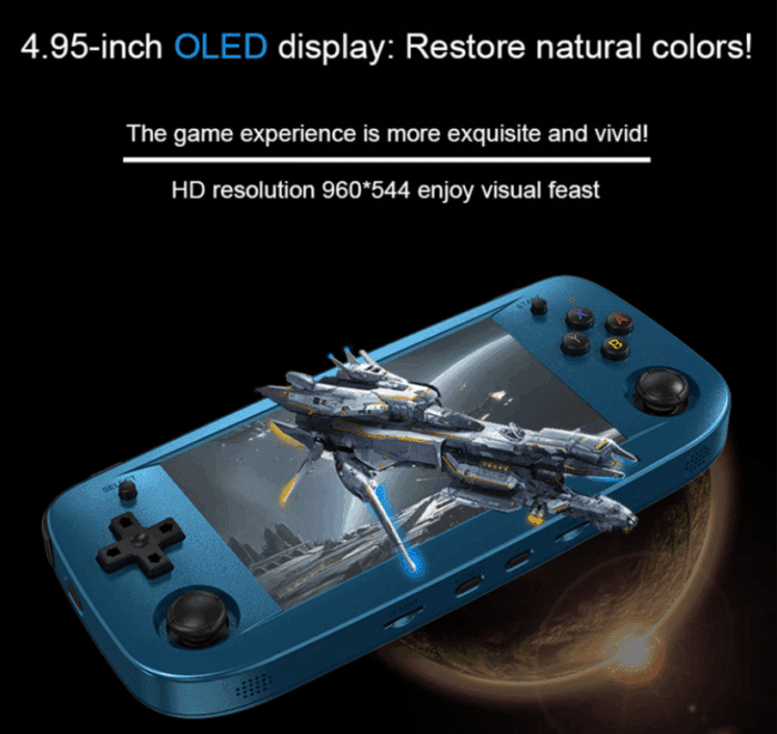 ANBERNIC RG503 Retro Handheld OLED Display