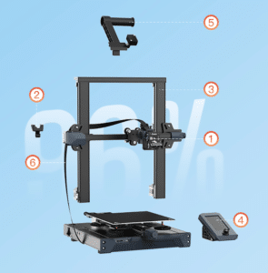 Creality Ender-3 S1 3D Drucker schneller Aufbau