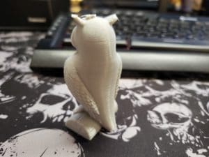 Anycubic Kobra Testdruck durchschnittliche Qualität