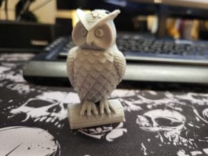 Anycubic Kobra Testdruck durchschnittliche Qualität