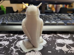 Anycubic Kobra Testdruck durchschnittliche Qualität