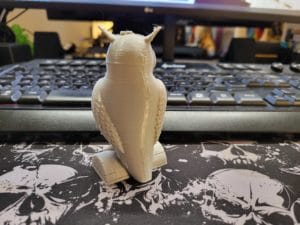 Anycubic Kobra Testdruck durchschnittliche Qualität