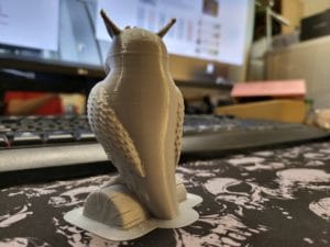 Anycubic Kobra Testdruck neue Düse