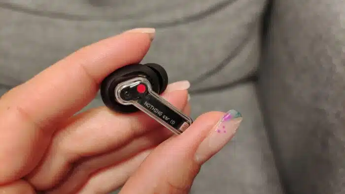 Nothing ear (1) schickes Design