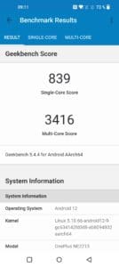 OnePlus 10 Pro Screenshots Performance