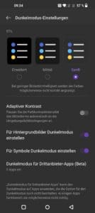 OnePlus 10 Pro Neuer Darkmodus