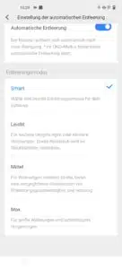 Roborock S7 MaxV Ultra App Einstellungen