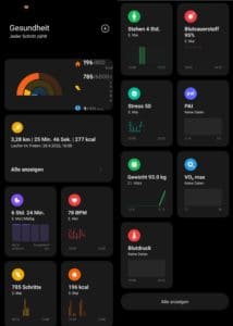 Xiaomi Watch S1 Aktivitäten App